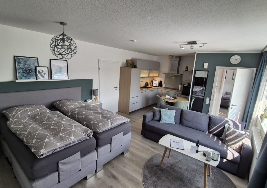 Wohnzimmer-Ferienwohnung-Burbach